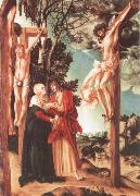 Lucas Cranach the Elder The Crucifixion oil